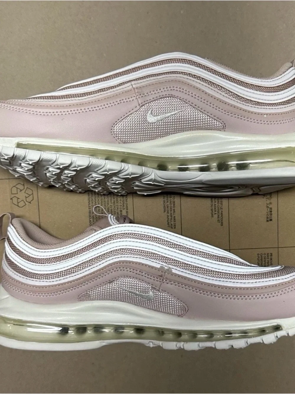 Nike Air Max 97 Pink Oxford Women’s size 12 Running Shoes NEW!